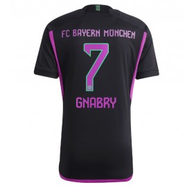 Herren Fußballbekleidung Bayern Munich Serge Gnabry #7 Auswärtstrikot 2023-24 Kurzarm